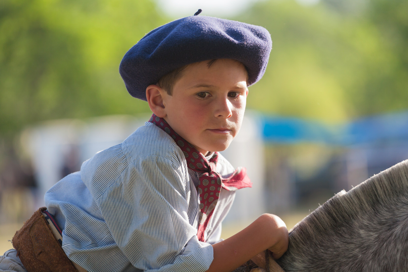 buenos-aires-family (2) Local gaucho kid on a horse in Argentina.