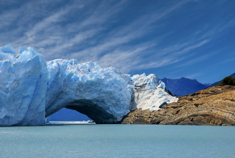 view of Perito Moreno Glacier