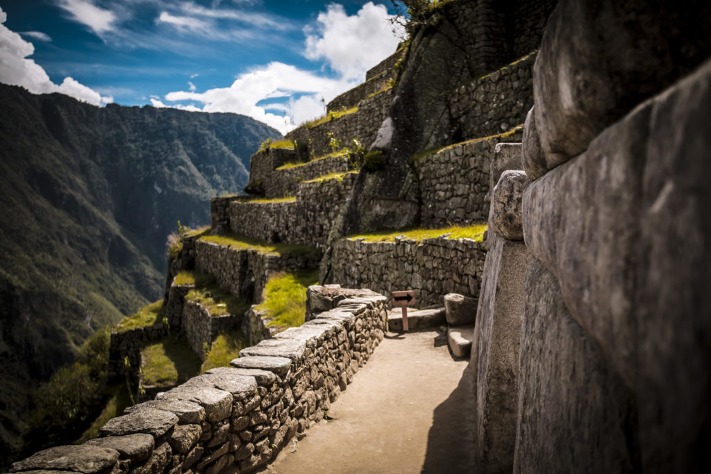 Llaqta or Inca City of Machu Picchu