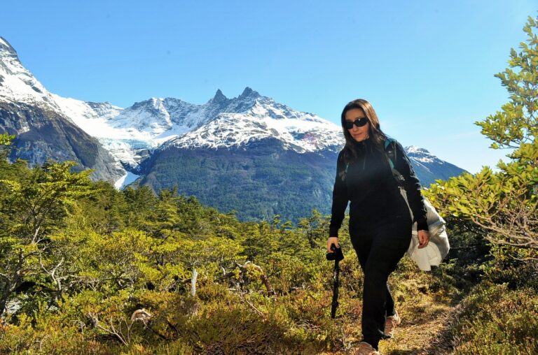 Walking to the base of Cerro Negro in El Calafate