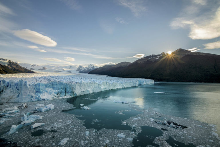 view of Perito Moreno Glacier
