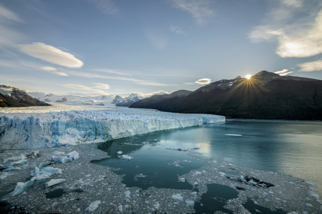 view of Perito Moreno Glacier