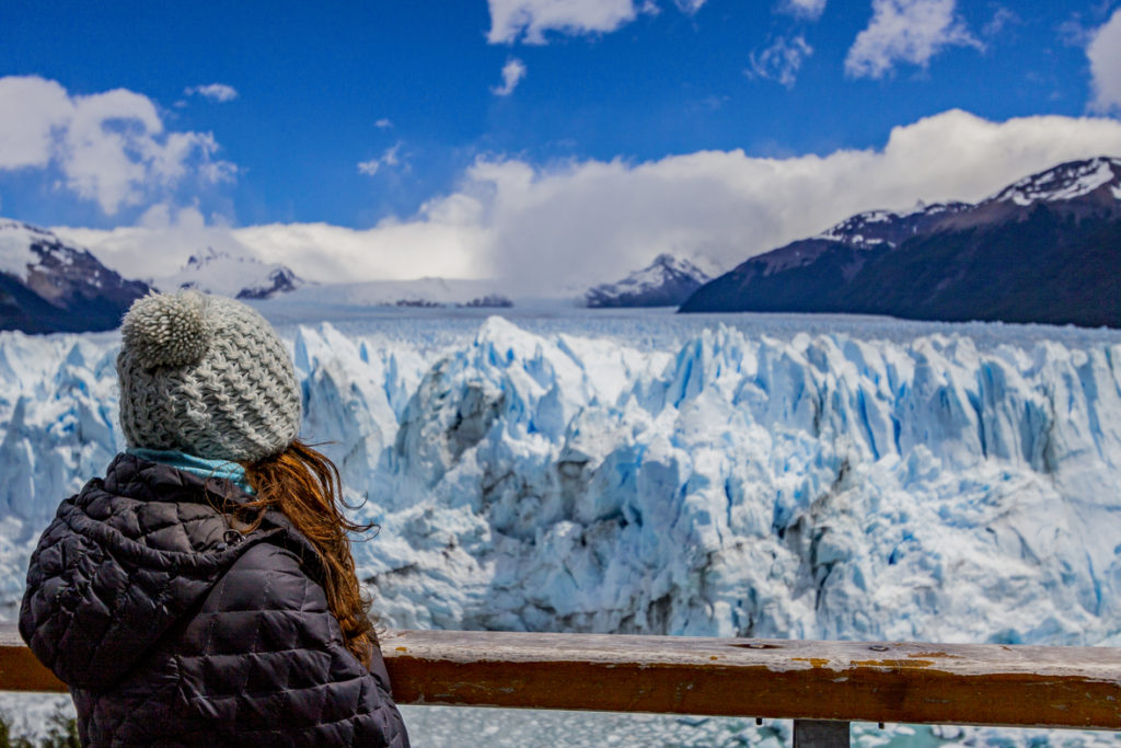 Beautiful view at Perito Moreno Glacier