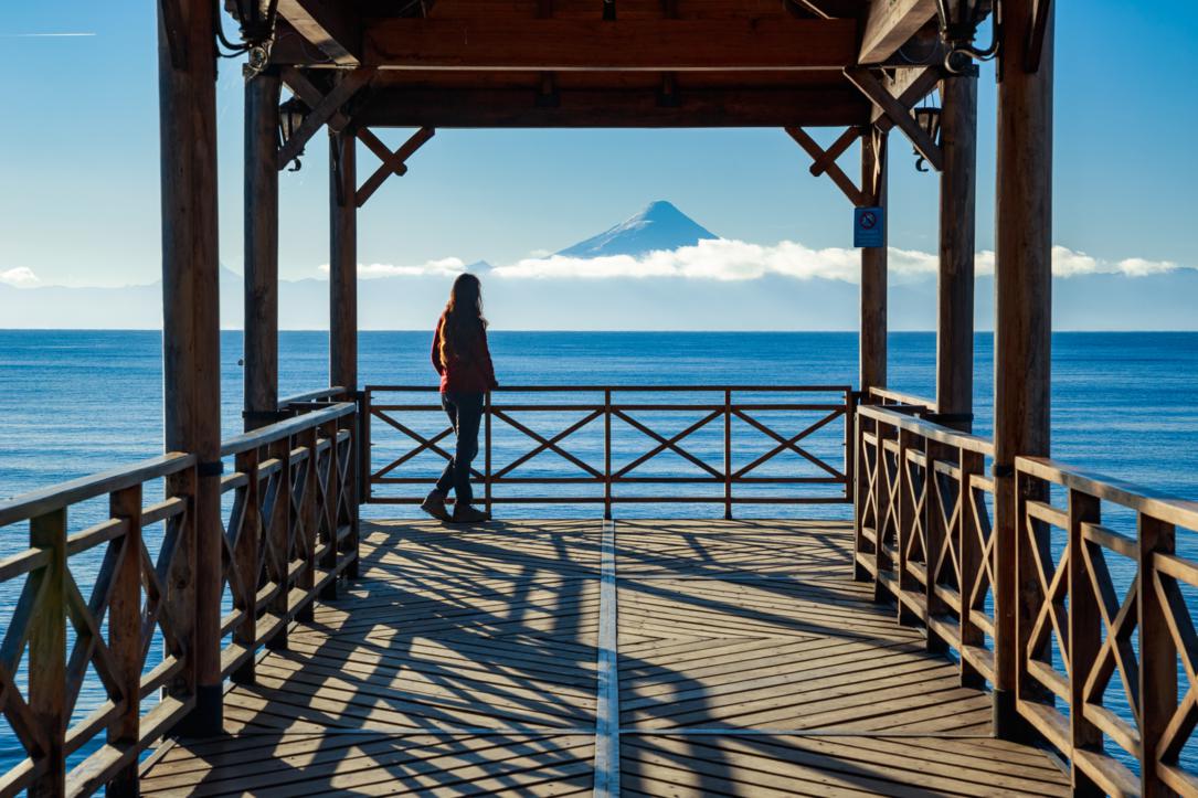 puerto-varas-osorno-volcano Looking at Osorno Volcano in the distance