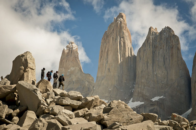 Chile's national parks - The towers in Torres del Paine.