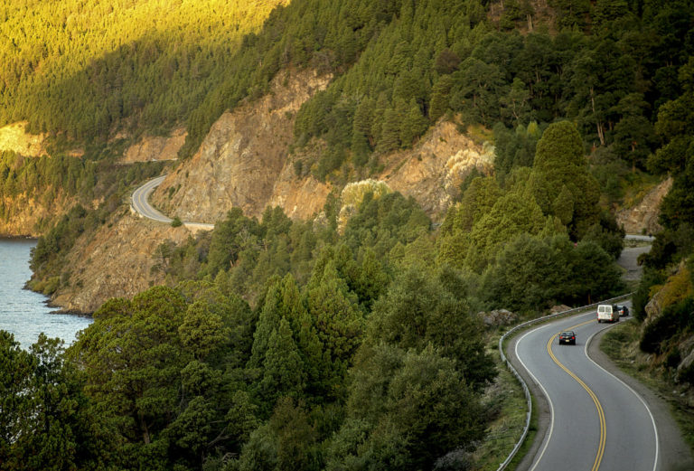 What is the Route of the 7 Lakes in Argentina?
