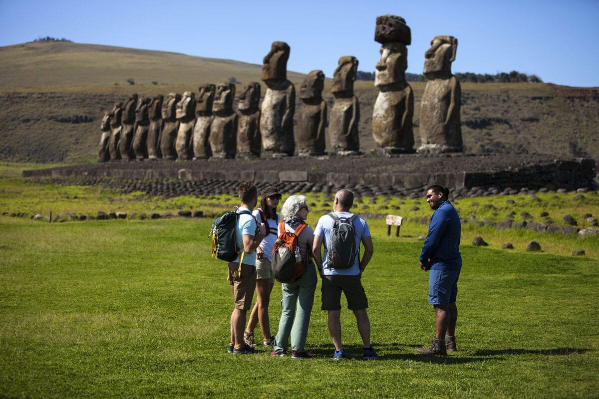 eastern-island-chile Chile destination, the archeological sites of Eastern Island.