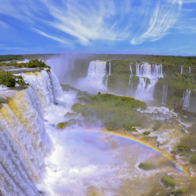 Iguazu Falls panoramic view