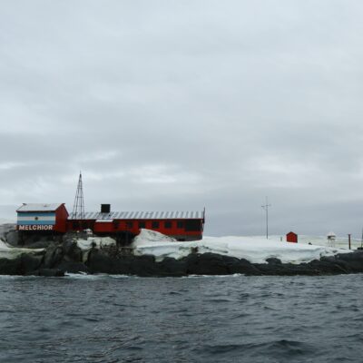 base-melchior-island-argentine-antarctica Sailing by the Melchior Island in the Argentine Antarctica