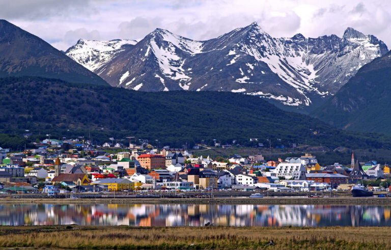 View of ushuaia tierra-del-fuego
